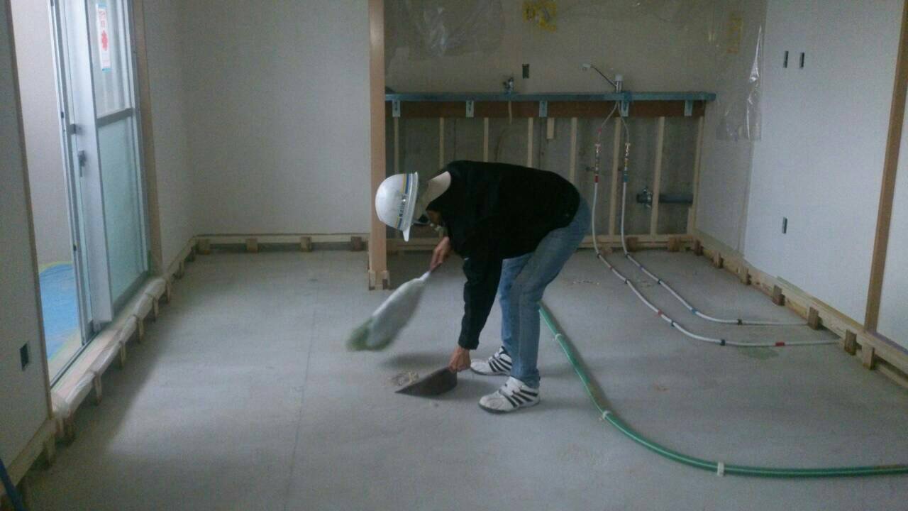 ネダマット施工