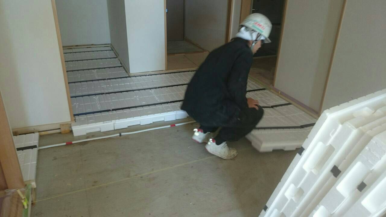 ネダマット施工
