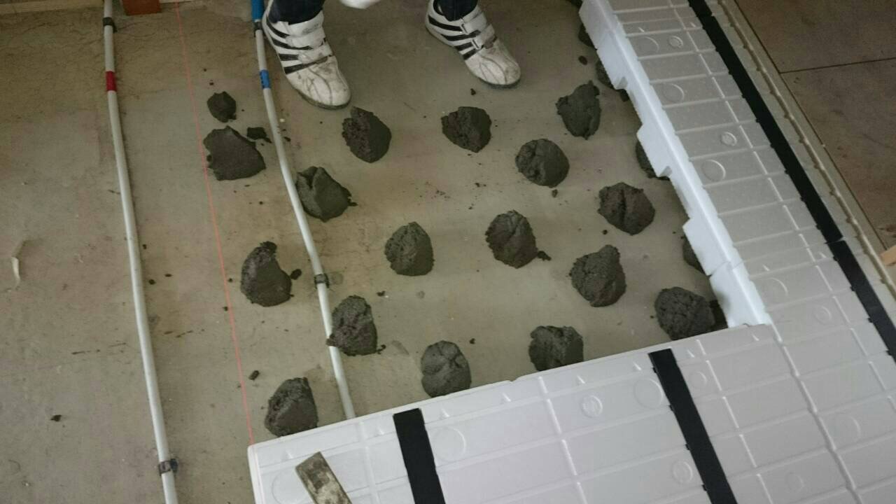 ネダマット施工
