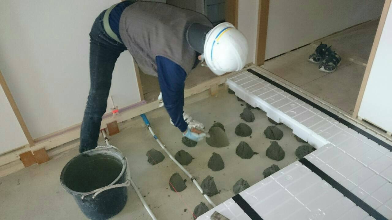 ネダマット施工