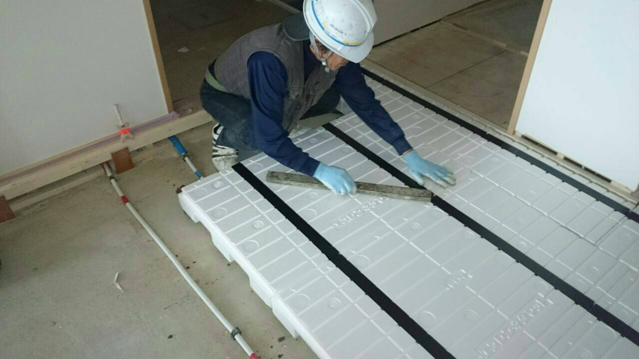 ネダマット施工