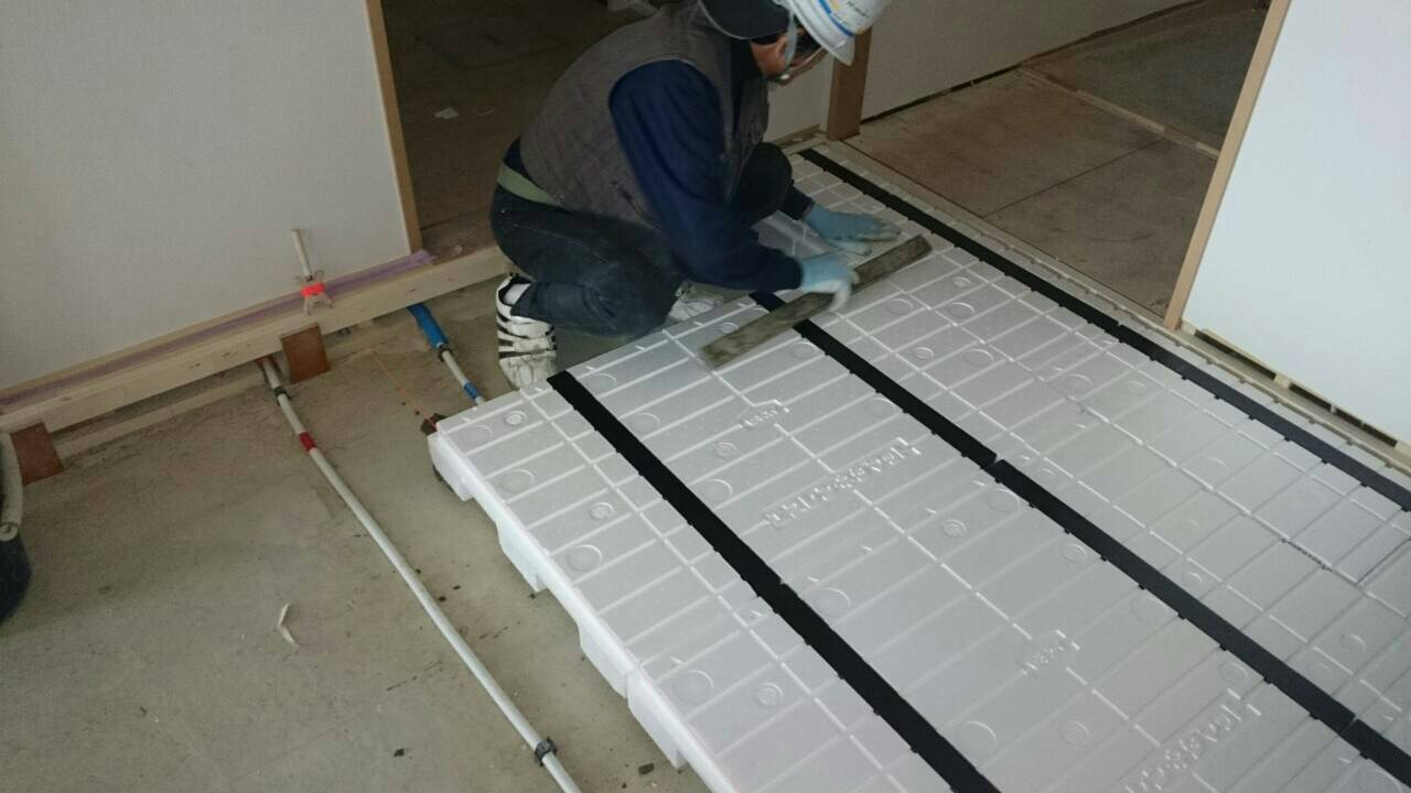 ネダマット施工