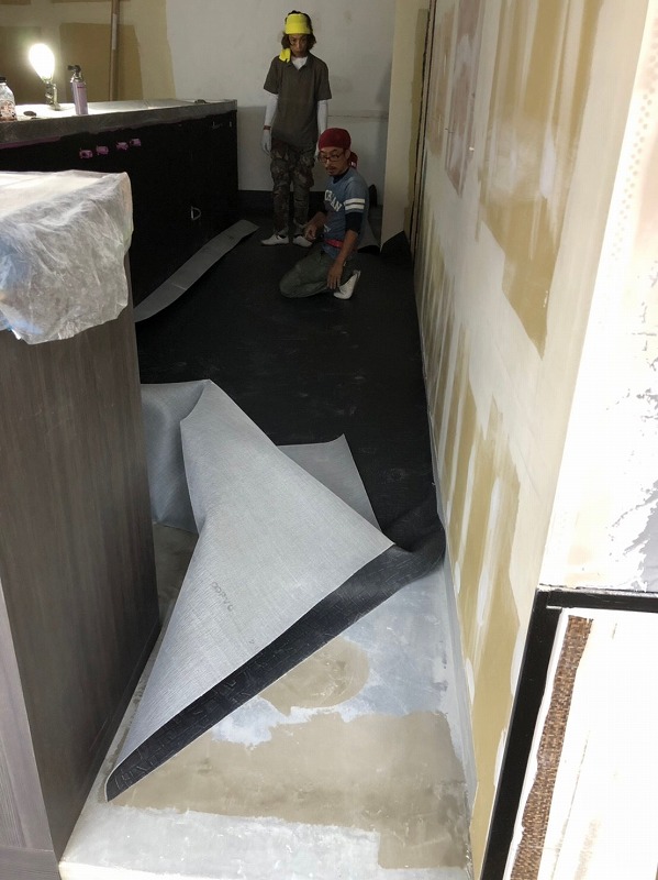 西新バー 内装工事