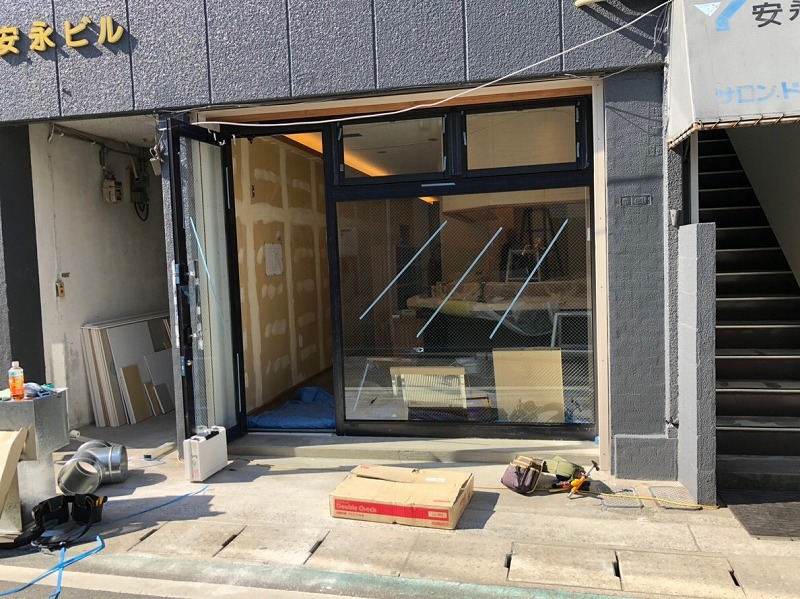 赤間駅前店舗 改修工事