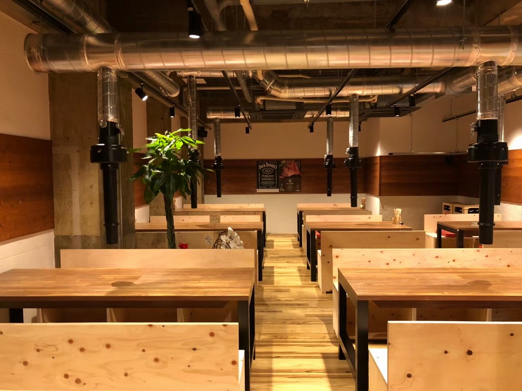 焼肉店内装工事