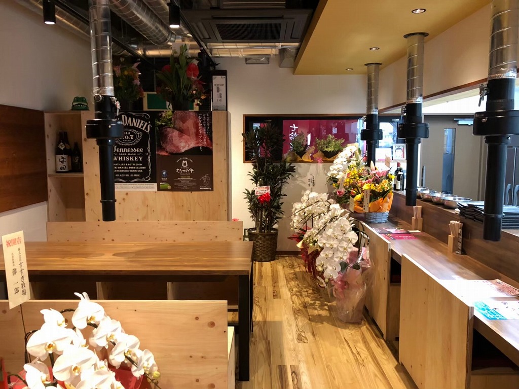 焼肉店内装工事