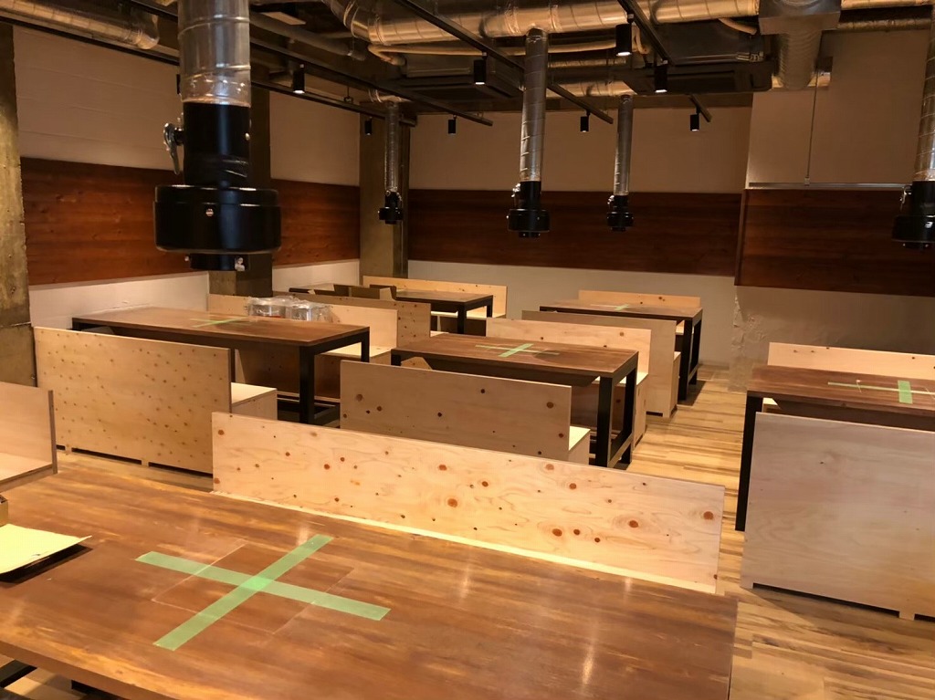 焼肉店内装工事