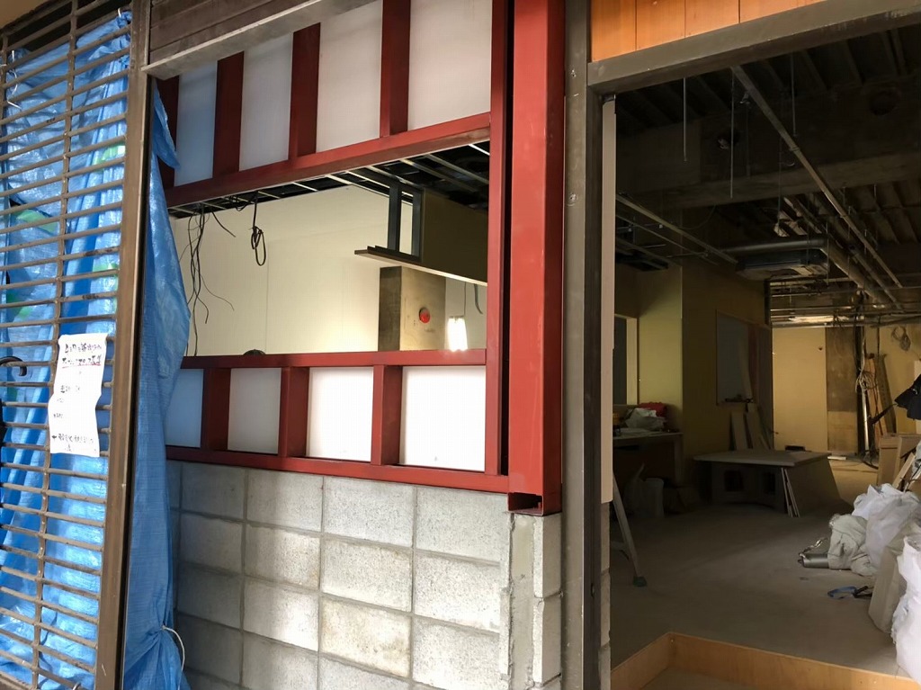 焼肉店内装工事