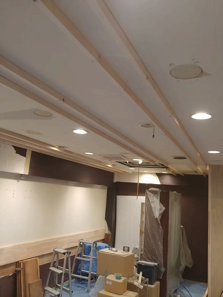 中華料理店 内装工事