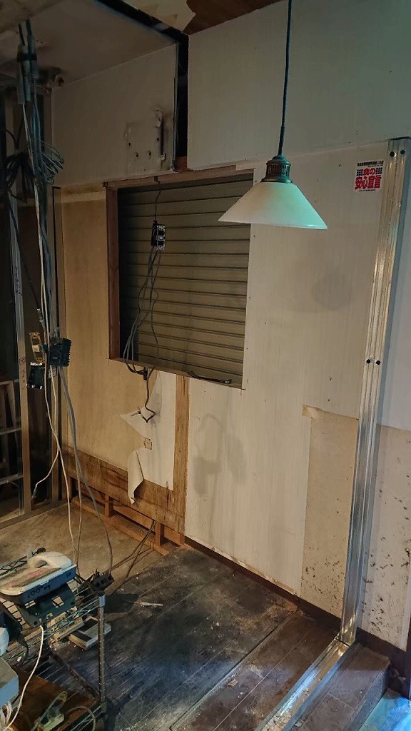 中華料理店 内装工事