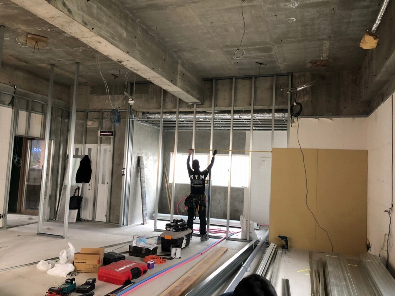福岡市南区大橋 美容室内装工事