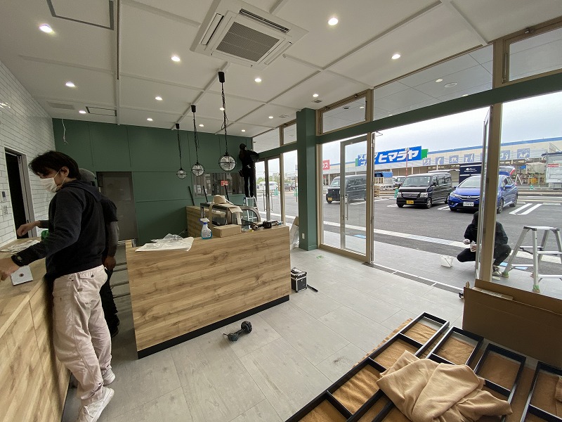福岡県宗像市 店舗リフォーム工事