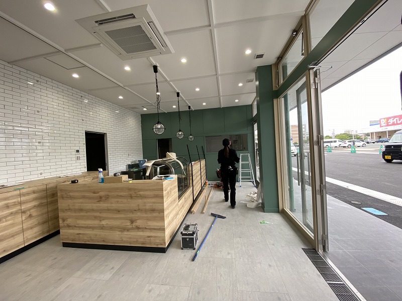 福岡県宗像市 店舗リフォーム工事
